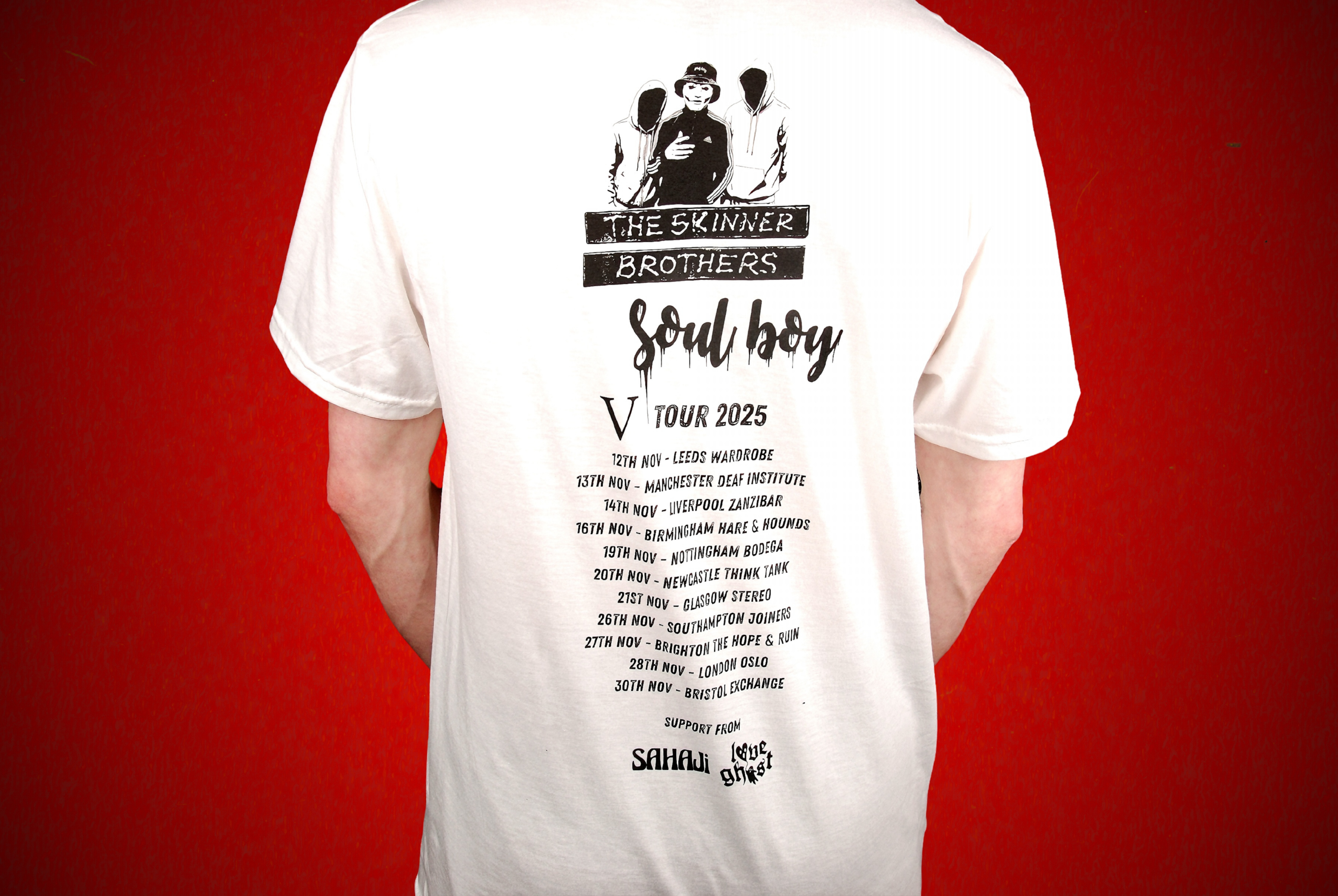 SOUL BOY V TOUR T-SHIRT 2025