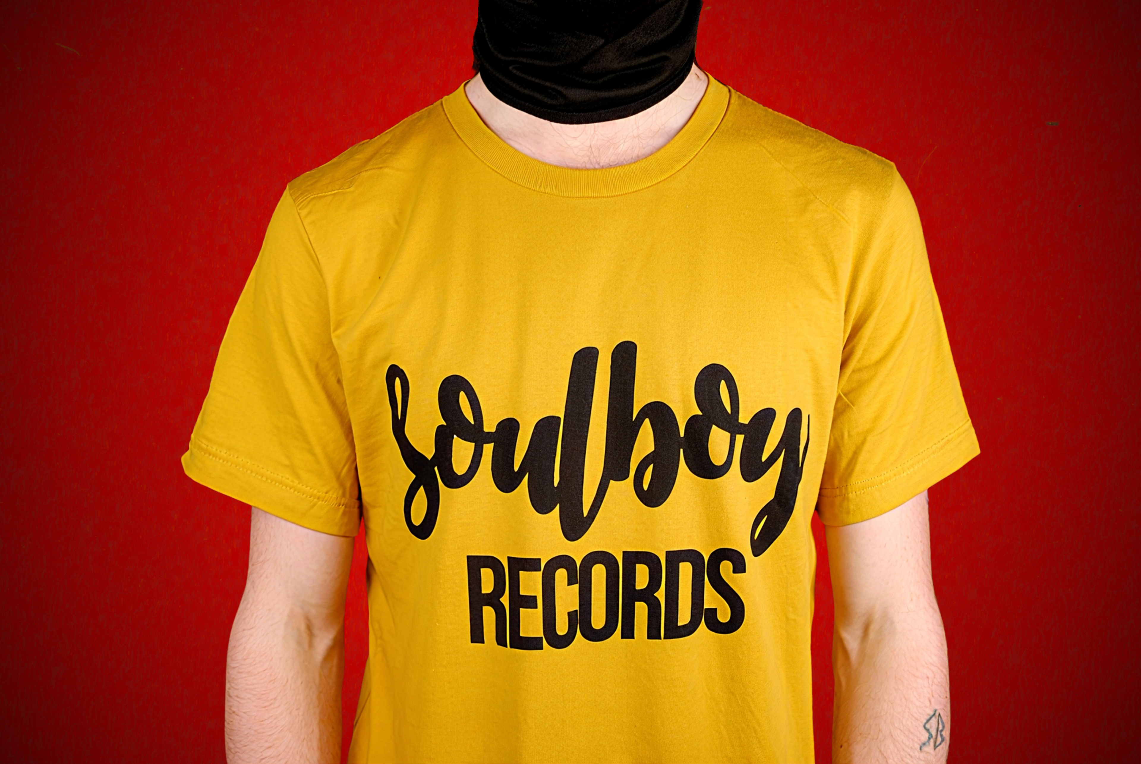 Soul Boy Records T-Shirt Mustard