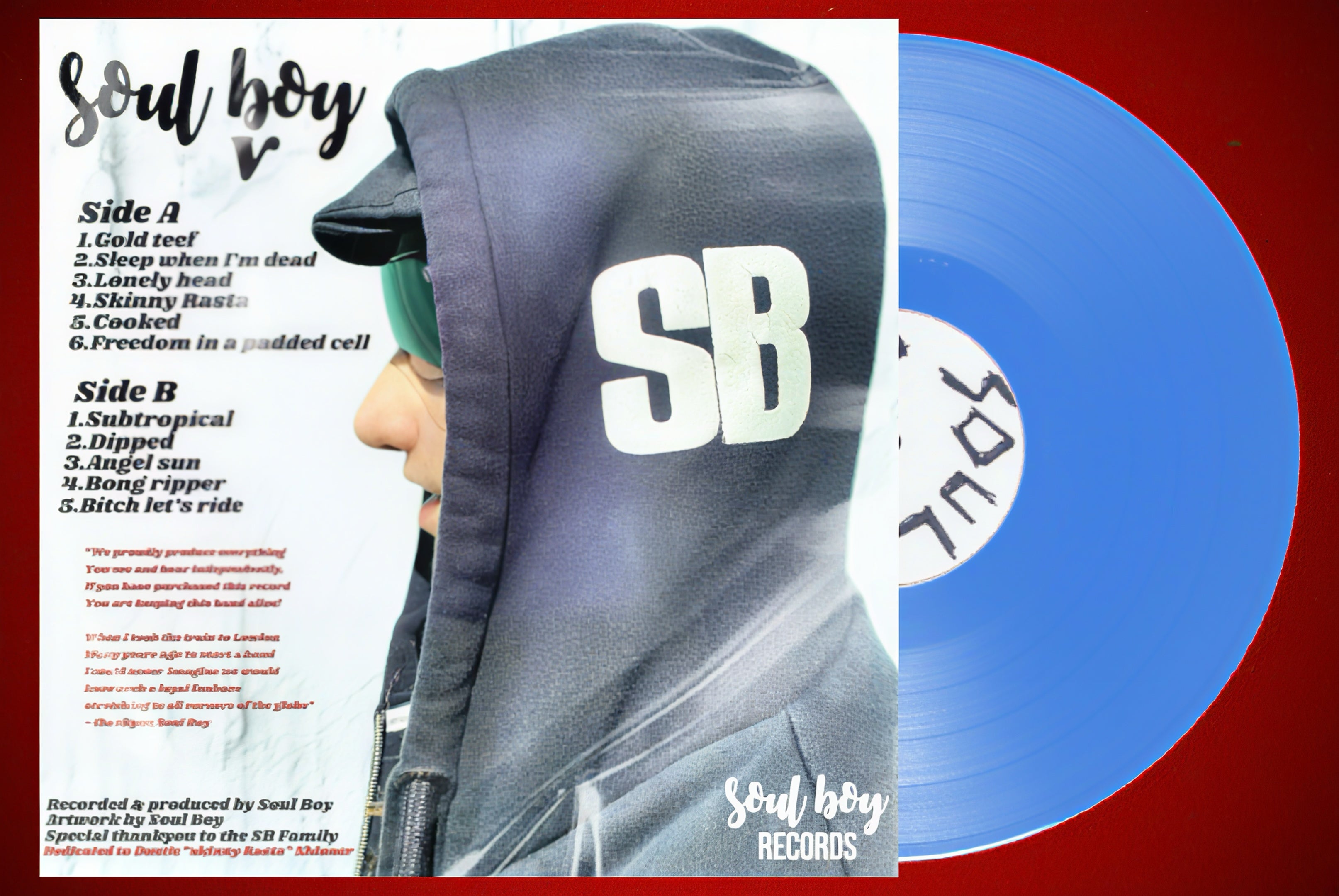 SOUL BOY V BLUE VINYL