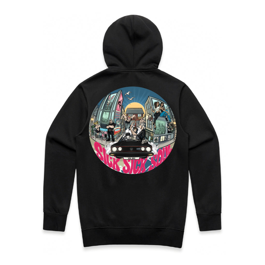 Sick Sick Soul Black Hoodie